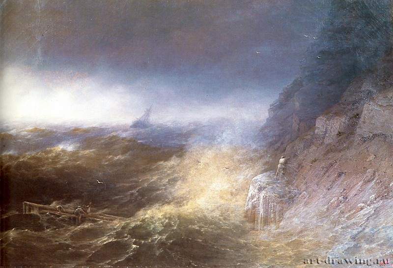 Буря на Черном море. 1875 - Storm on the Black Sea. 1875
64 х 95 смХолст, маслоРомантизм, реализмРоссияКурск. Областная картинная галерея им. А. А. Дейнеки